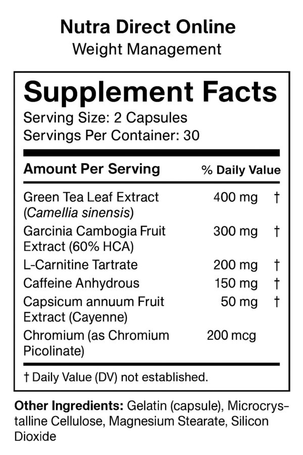Nutra Direct Online – Weight Management - Image 2